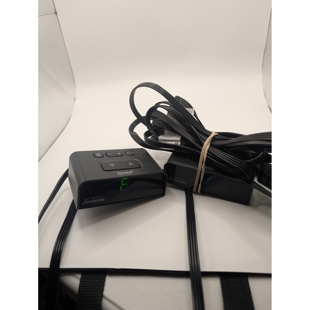 Sunbeam Heated Blanket Controller Black PAC-0531 Style U85KQA Dual Set